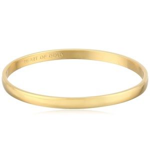 NWOT ✨ “heart of gold” Kate spade bangle bracelet